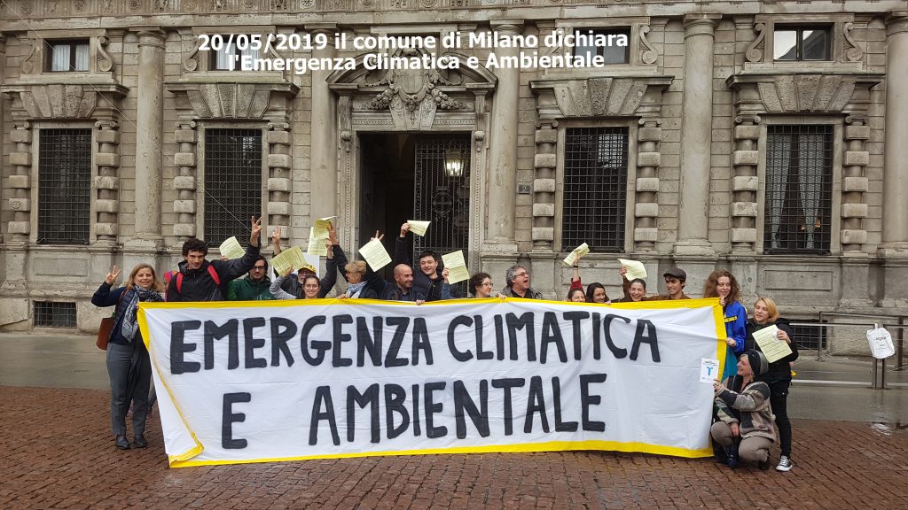 Emergenza Climatica e Ambientale, Comune di Milano