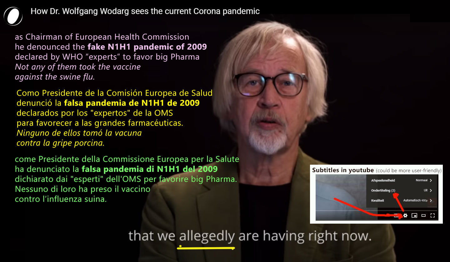 Scopri di più sull'articolo Dr. Wolfgang Wodarg: “The Coronavirus epidemic that we allegedly are having right now”