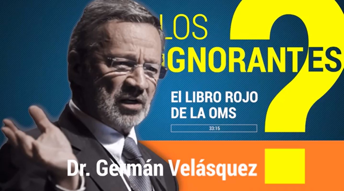 Dr. Germán Velázques, director del programa de medicinas de la OMS in 2009 (ES▻EN/ES) |