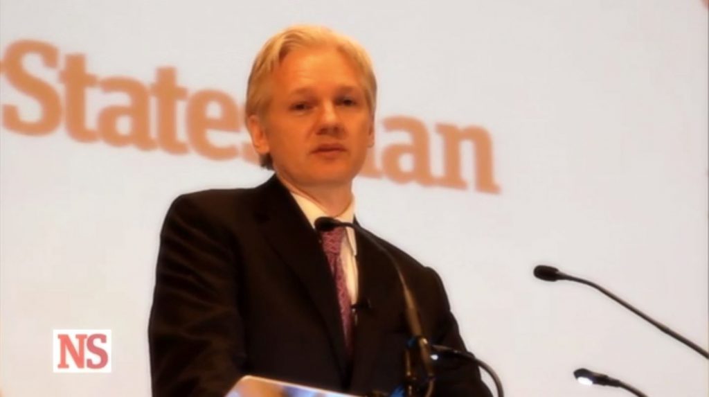 Julian Assange speech, 2011 New Statesman/Frontline Club debate
