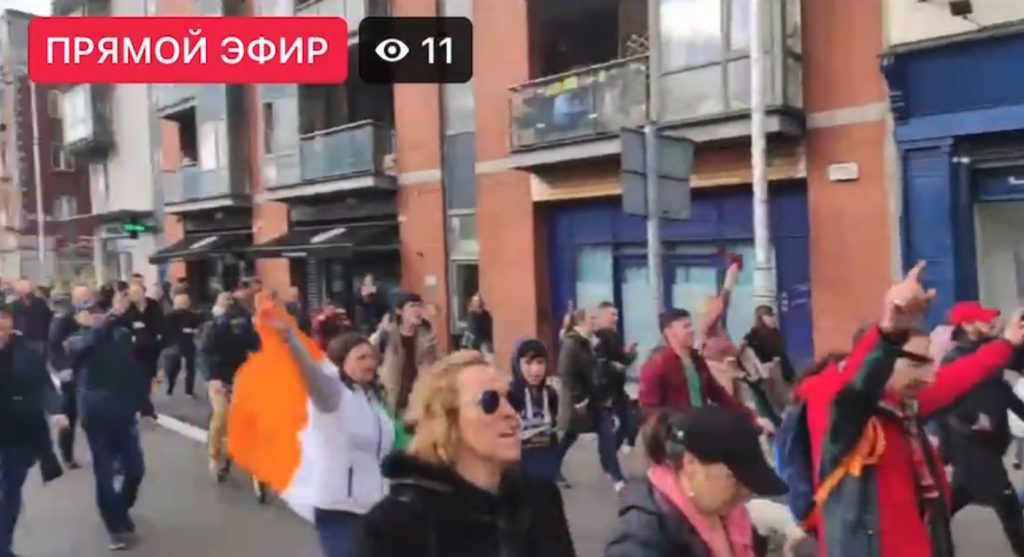 World Wide Demonstration – Dublin Freedom♥